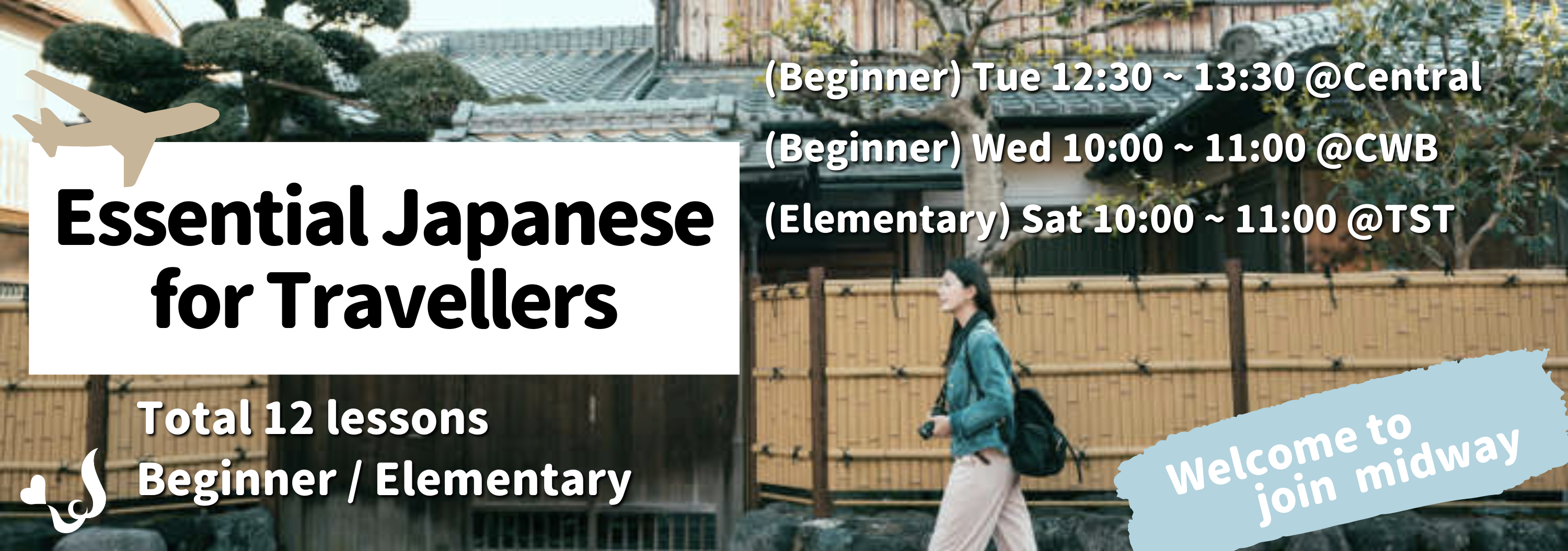 Essential Japanese for Travellers